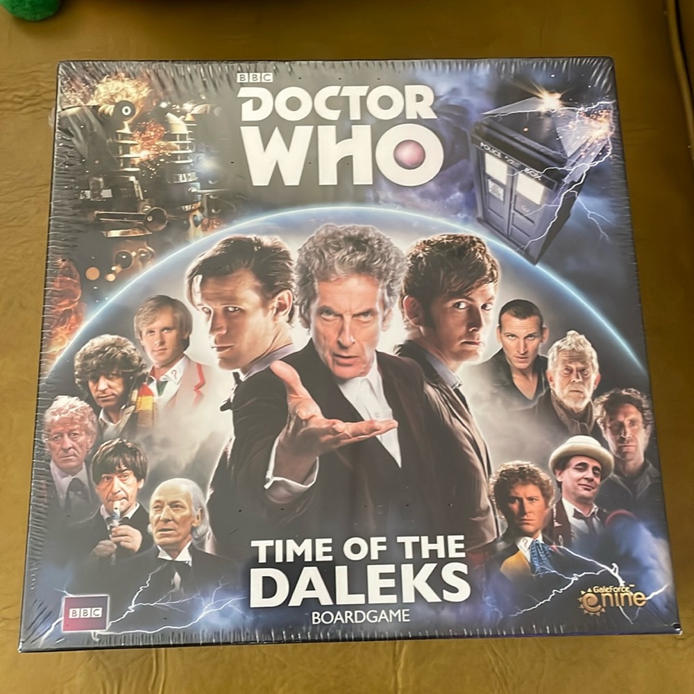 Doctor Who board game unopened